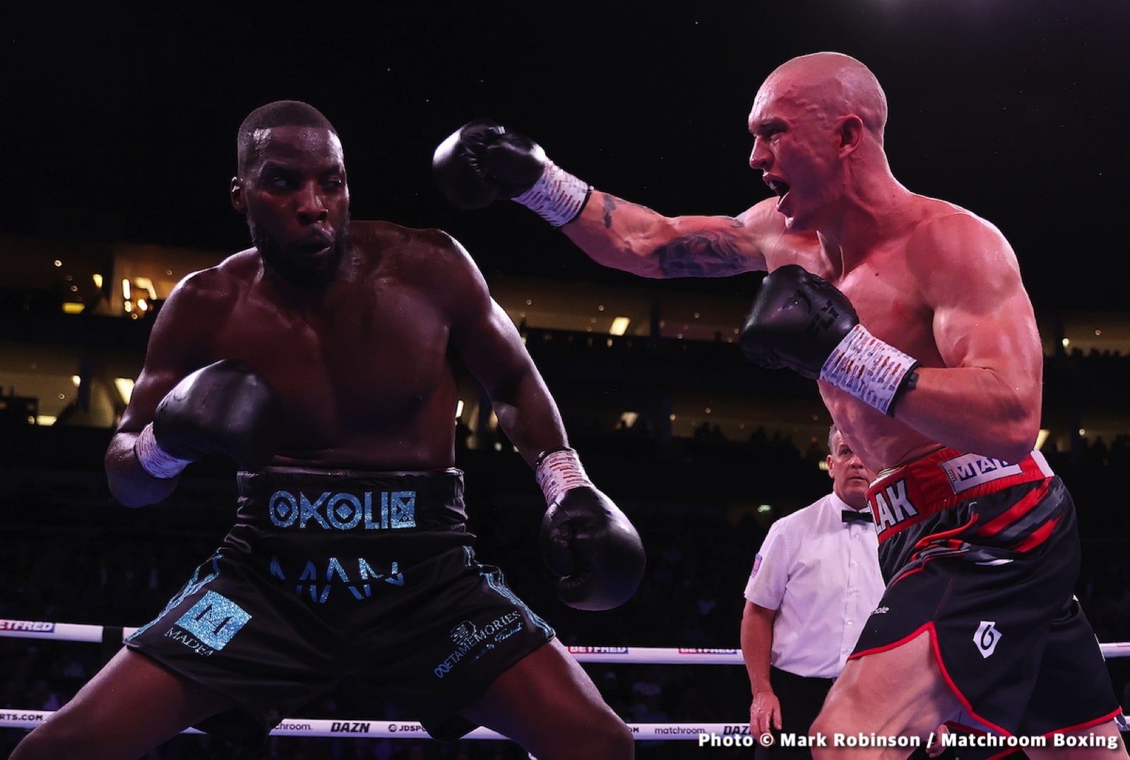 Lawrence Okolie vs. Michal Cieslak - LIVE action results from O2 in London