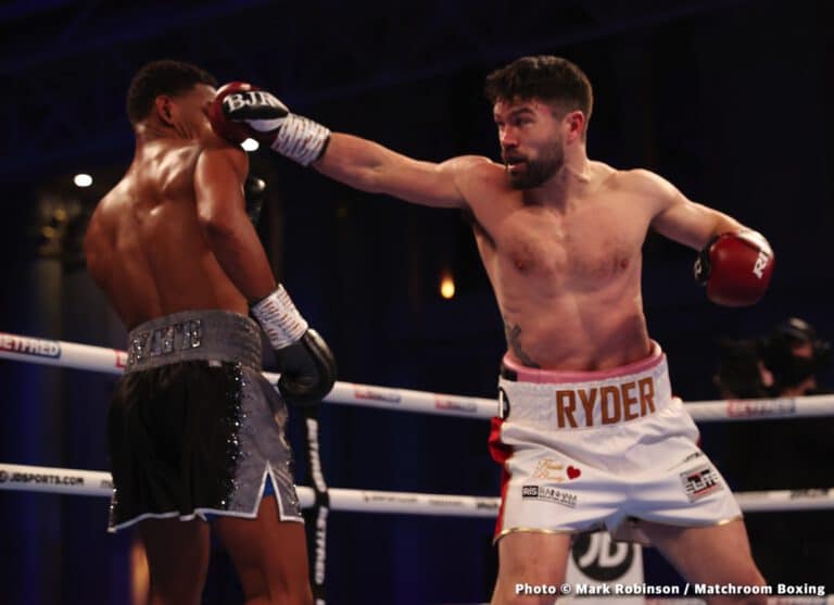 Ryder: "I deserve to be here" fighting Canelo