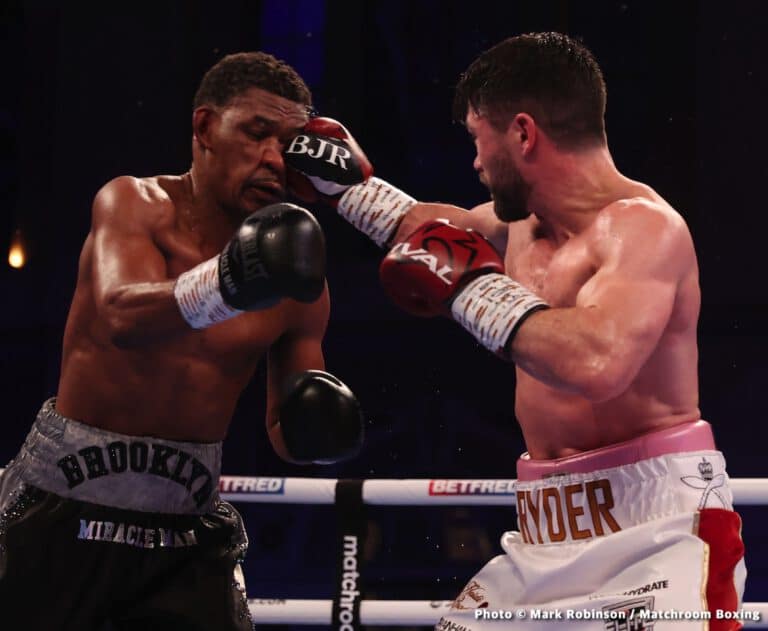 Eddie Hearn reacts to John Ryder win over Daniel Jacobs - Results