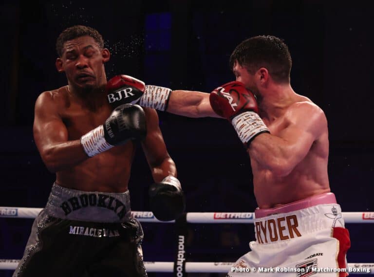 John Ryder defeats Daniel Jacobs by split decision - Boxing Results