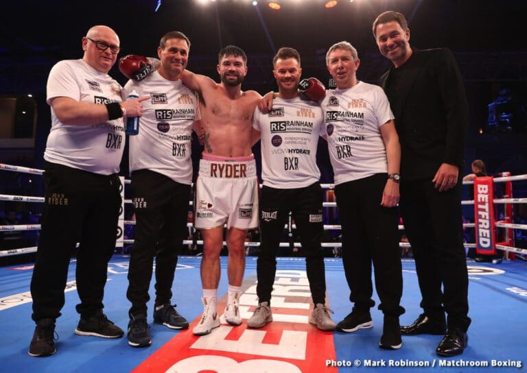 Ryder mandatory to WBA champion David Morrell, not Canelo