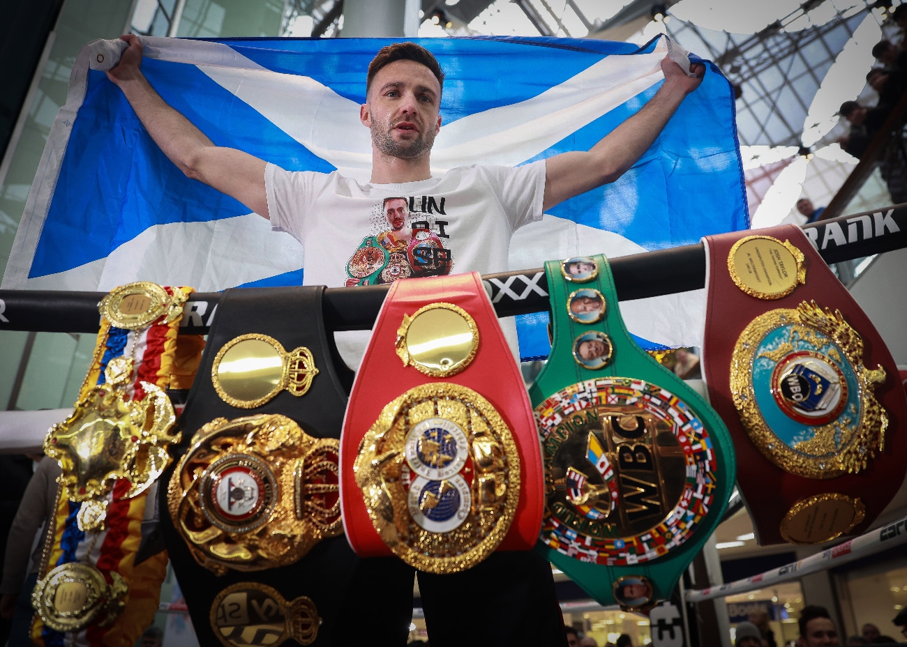 Josh Taylor eying welterweight division for big fights after Catterall this Saturday