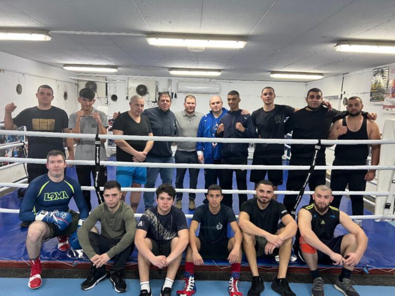 Dmitriy Salita Makes Visit To Maccabi Lod Boxing Gym In Israel To Support Aspiring Fighters