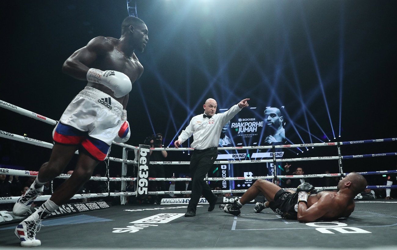 Richard Riakporhe beats Deion Jumah - Boxing Results