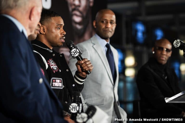 Errol Spence not worried if Crawford fight doesn't happen