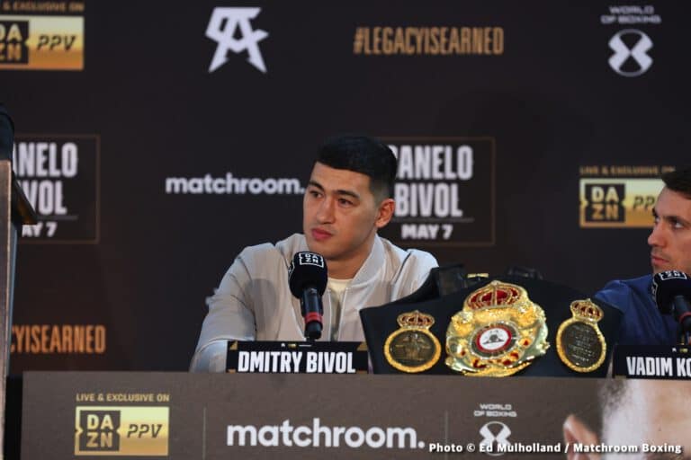 Dmitry Bivol: 'I'm ready for everything from Canelo' on May 7th