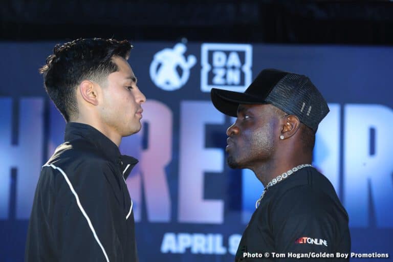 Ryan Garcia vs. Emmanuel Tagoe @ The Alamodome on April 9