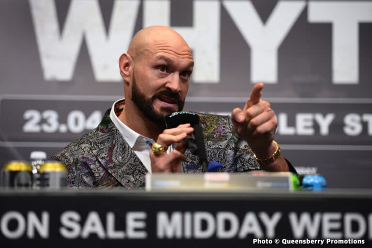 Tyson Fury compliments Klitschkos & Usyk for defending Ukraine from invasion