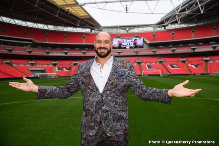 Fury Says He'll KO Whyte, Will Fight With “One Hand Behind My Back,” And Will Then Retire From Boxing