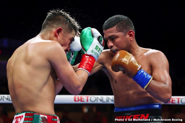 Chocolatito Gonzalez dominates Julio Cesar Martinez - Boxing Results