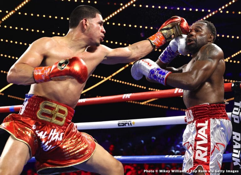 Edgar Berlanga receives criticism from boxing media and his fans