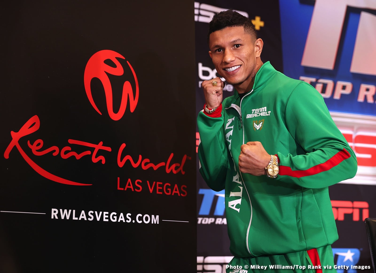 Miguel Berchelt vs Jeremiah Nakathila Official ESPN Weigh In Results