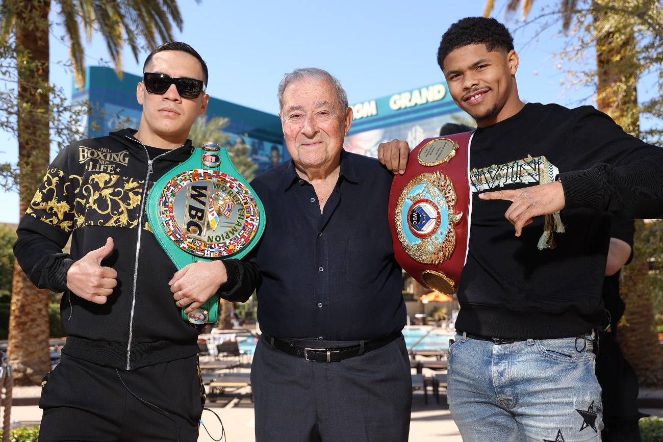 Shakur Stevenson says he doesn't want to exchange with Oscar Valdez