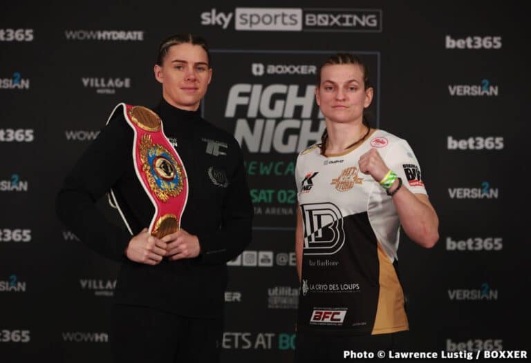 Savannah Marshall - Femke Hermans Sky Sports Press Conference Quotes