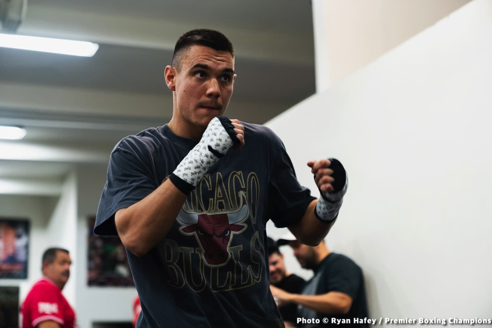 Tim Tszyu workout quotes / photos for March 26th match on Showtime