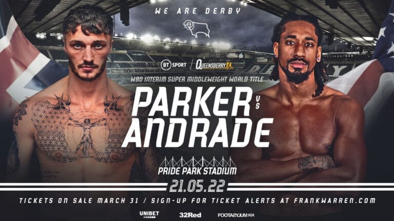 Zach Parker battles Demetrius Andrade on May 21st for interim WBO 168-lb title
