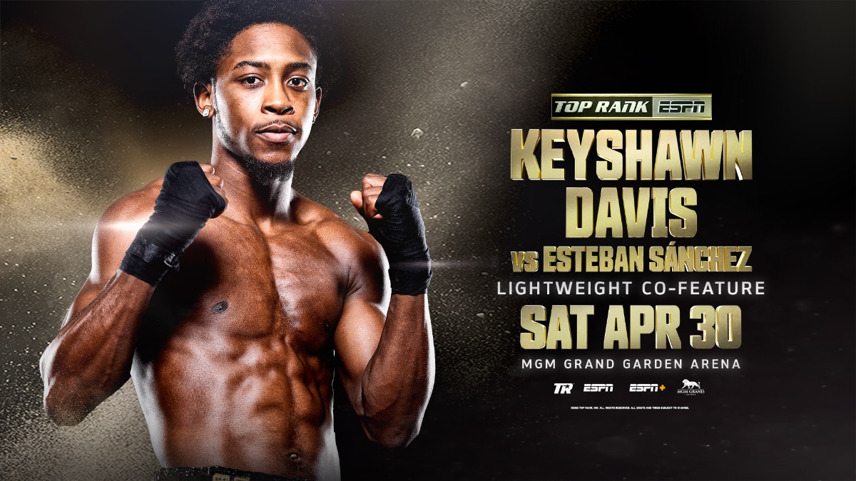 Keyshawn Davis boxing image / photo
