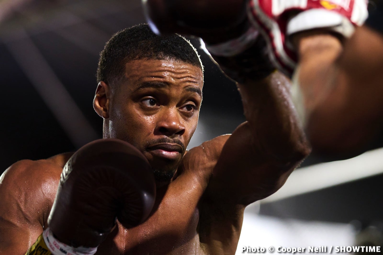 Photos / Quotes: Errol Spence - Dallas workout