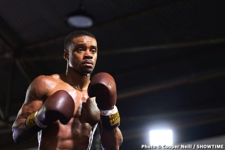 Photos / Quotes: Errol Spence - Dallas workout