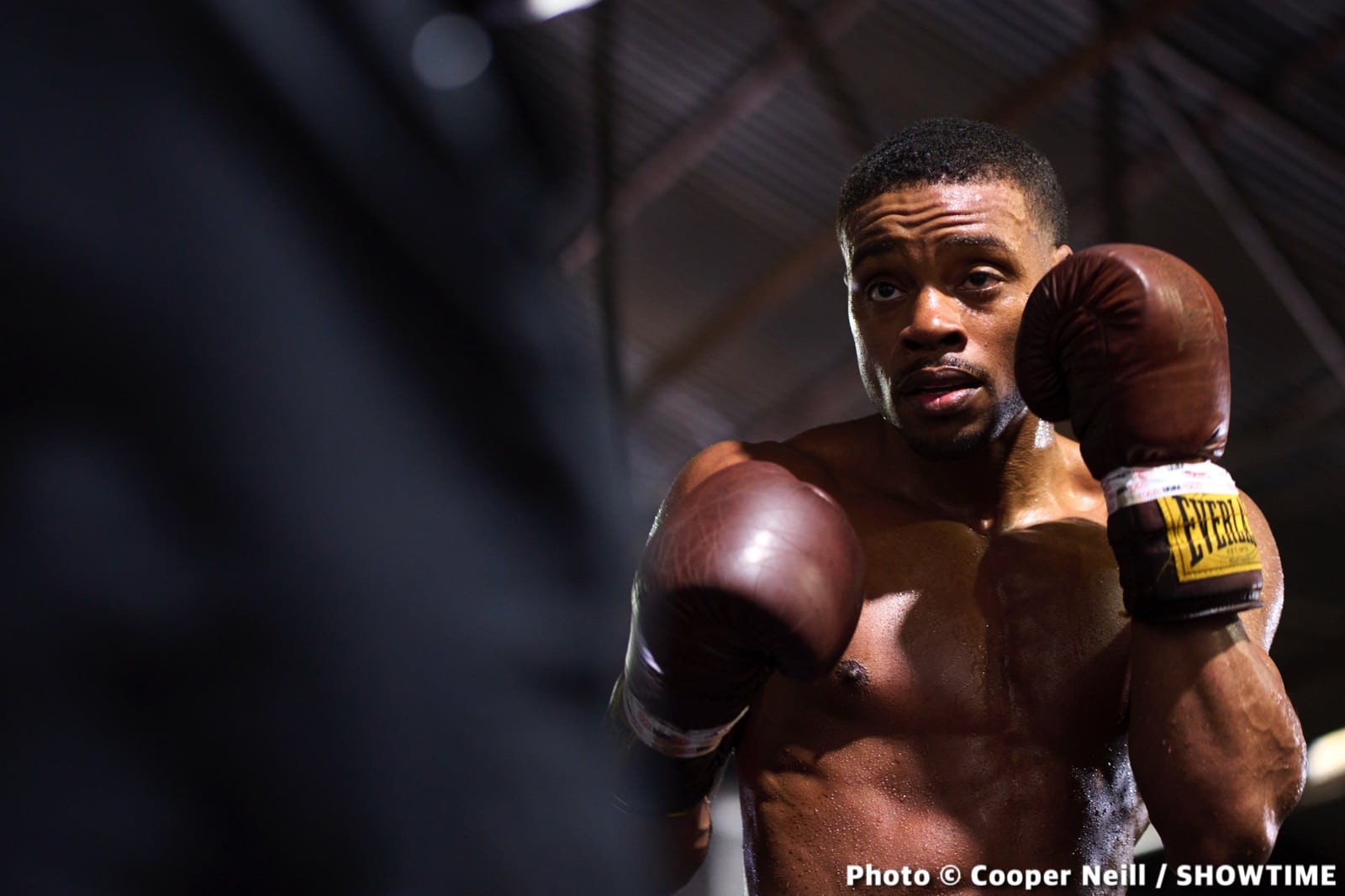 Photos / Quotes: Errol Spence - Dallas workout