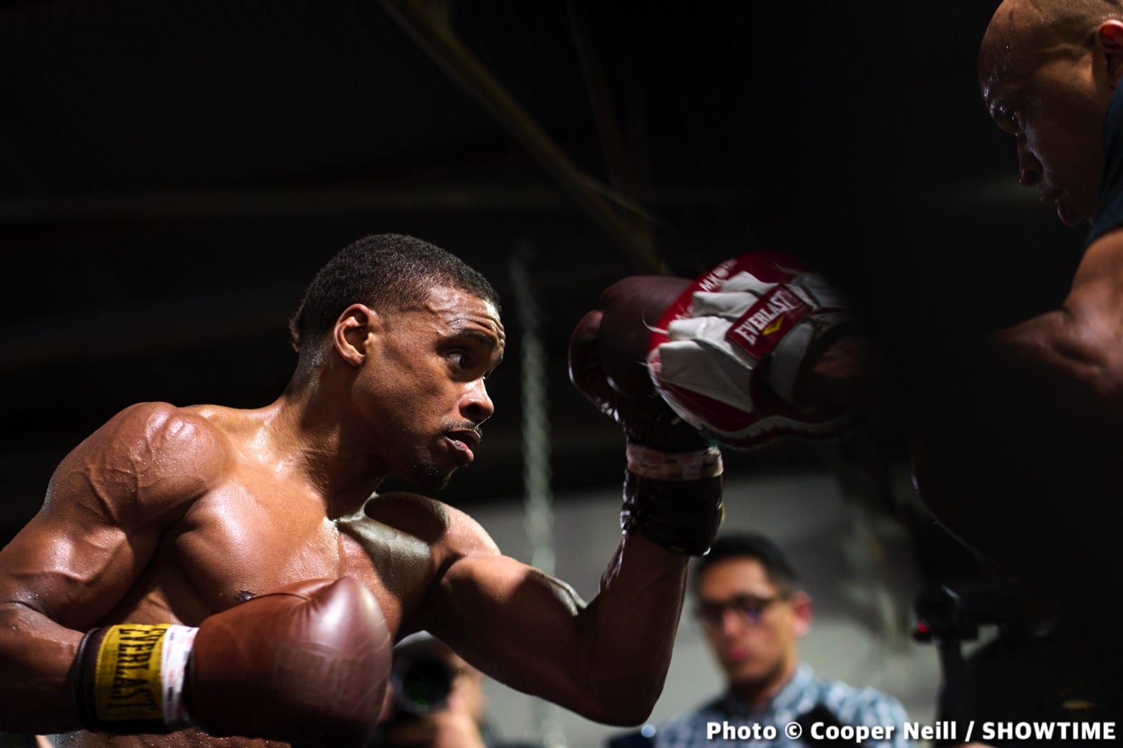 Photos / Quotes: Errol Spence - Dallas workout