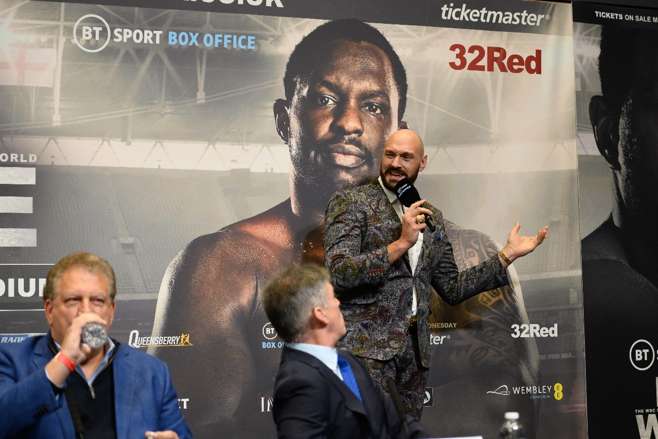 Tyson Fury compliments Klitschkos & Usyk for defending Ukraine from invasion