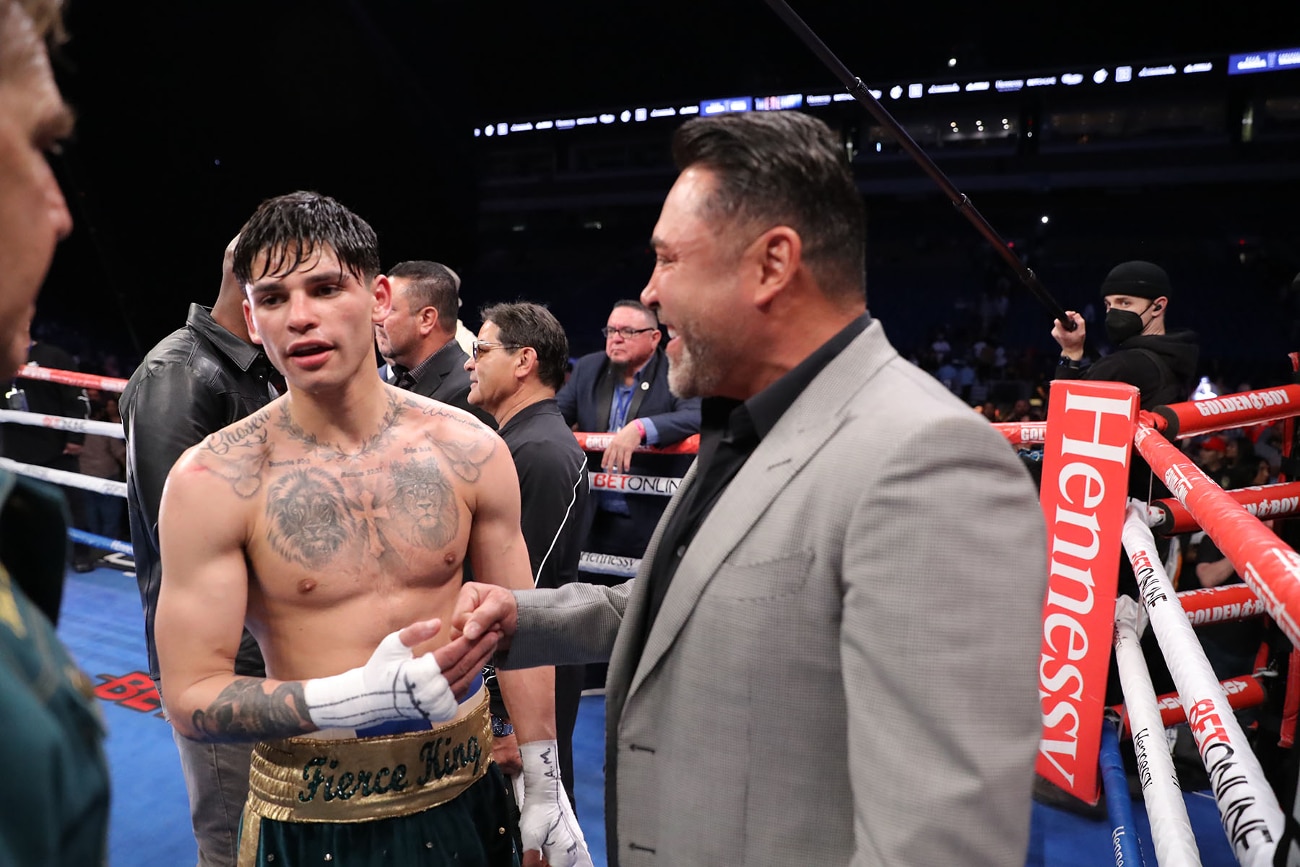 Ryan Garcia blames Emmanuel Tagoe for failing to get the knockout