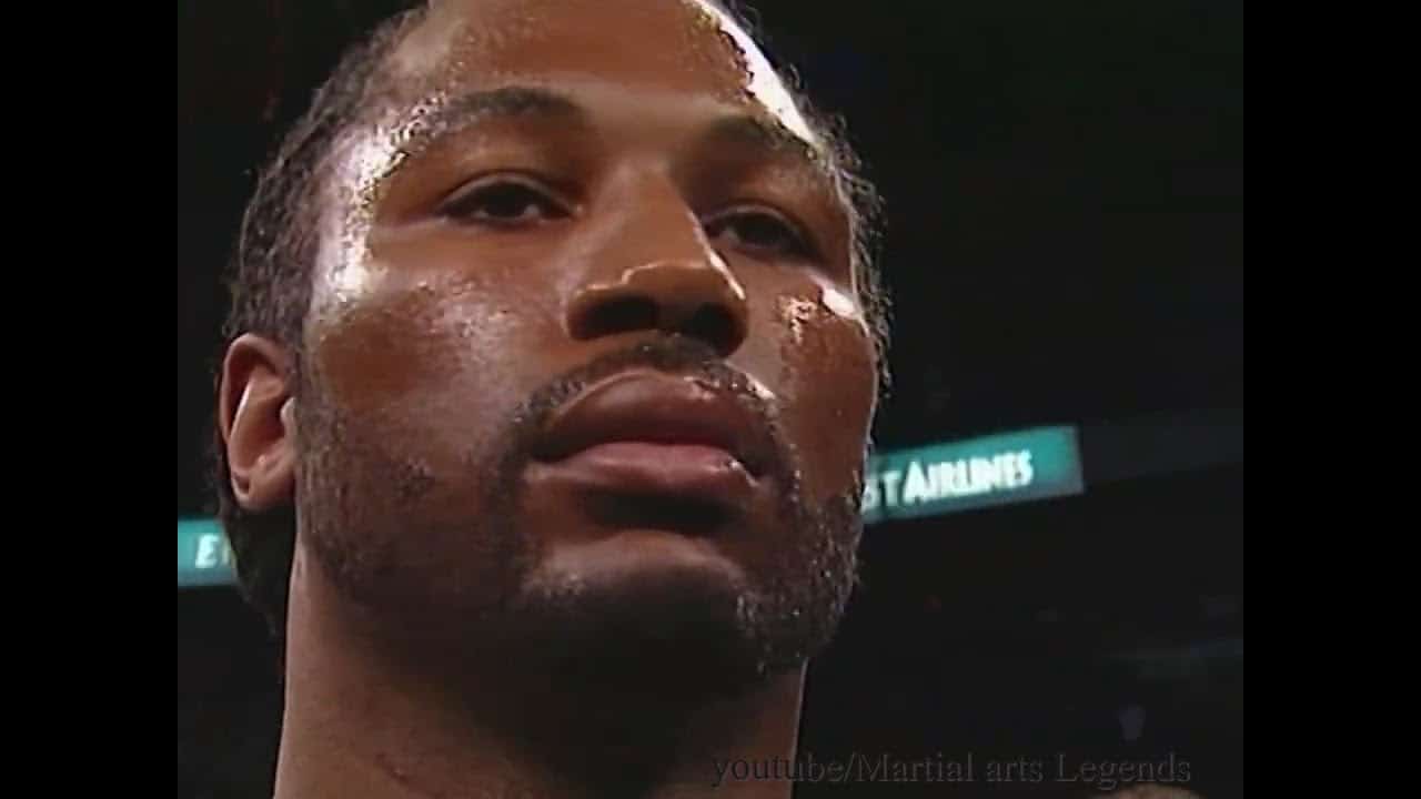 Lennox Lewis, Mike Tyson boxing image / photo