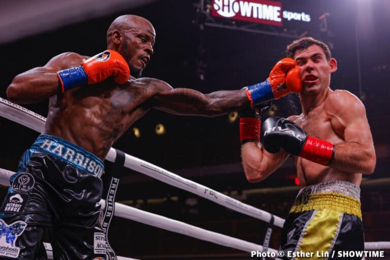 Tony Harrison defeats Sergio Garcia - Boxing Results