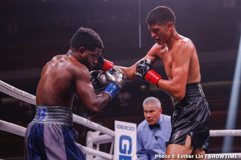 Photos: Sebastian Fundora crushes Lubin, Tony Harrison defeats Garcia