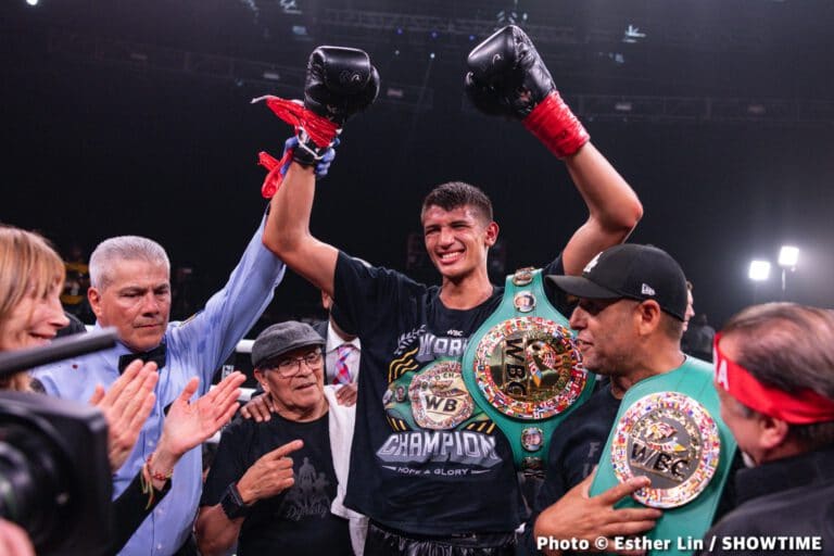 Sebastian Fundora wants Jermell Charlo title shot