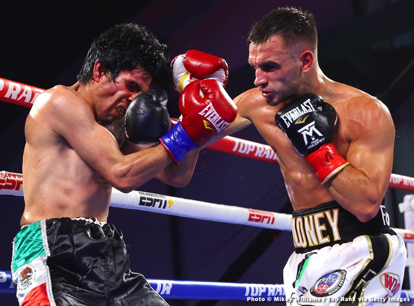 Photos: Mikaela Mayer beats Han, Giovani Santillan Stops Barraza