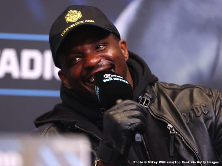 Dillian Whyte Doesn't Want A Rematch Clause In Joshua Fight