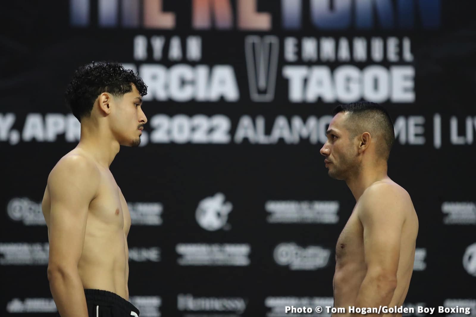 Ryan Garcia vs Emmanuel Tagoe Official DAZN Weigh In Results