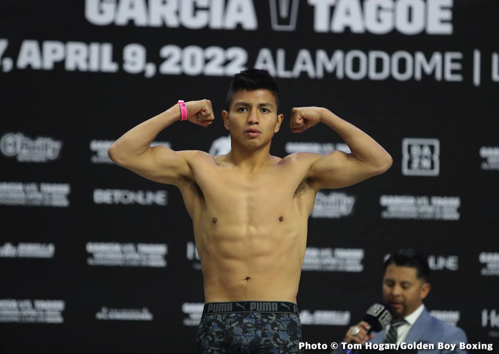 Ryan Garcia vs Emmanuel Tagoe Official DAZN Weigh In Results