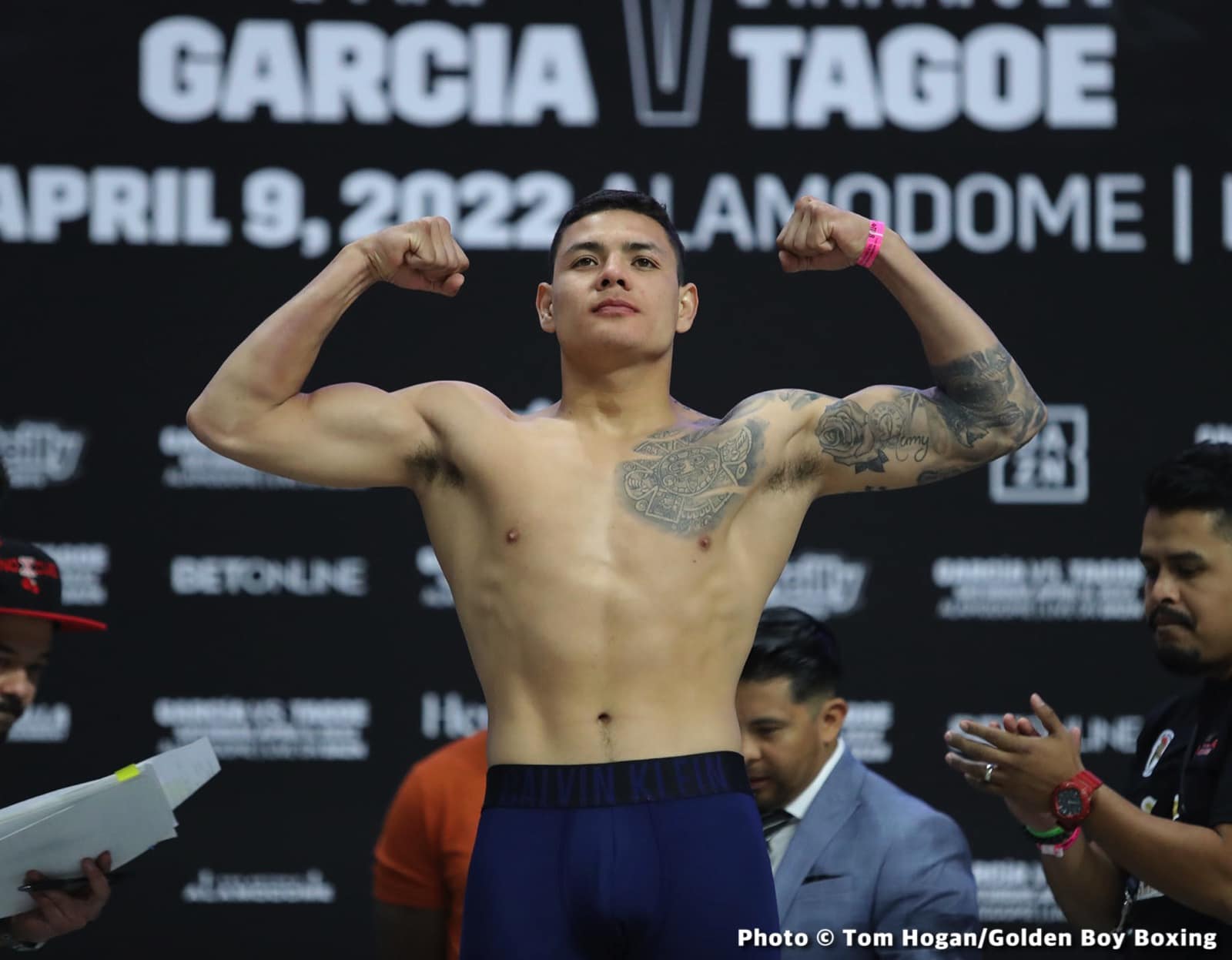Ryan Garcia vs Emmanuel Tagoe Official DAZN Weigh In Results