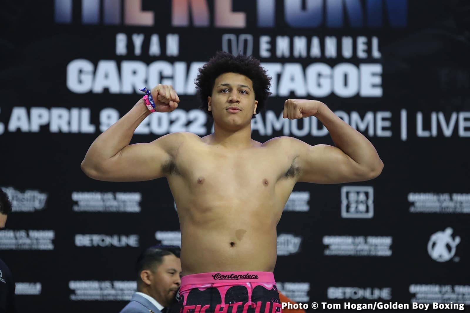 Ryan Garcia vs Emmanuel Tagoe Official DAZN Weigh In Results