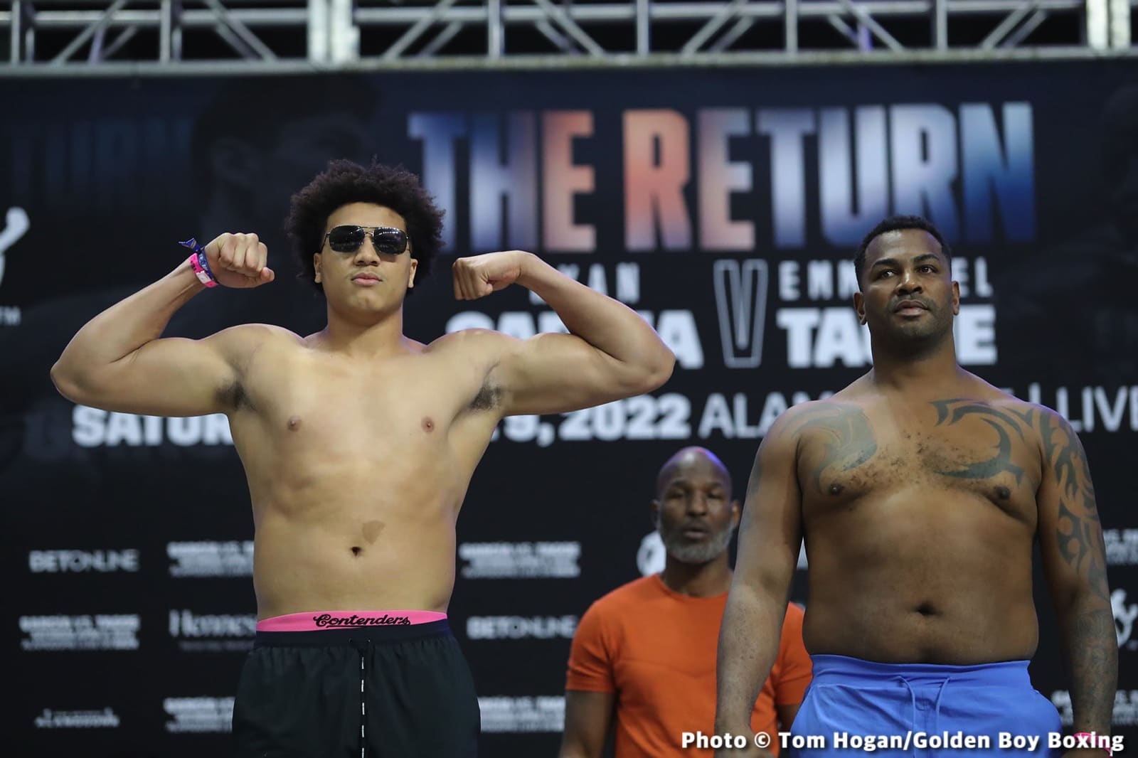 Ryan Garcia vs Emmanuel Tagoe Official DAZN Weigh In Results