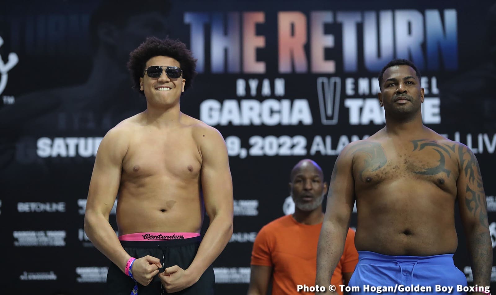 Ryan Garcia vs Emmanuel Tagoe Official DAZN Weigh In Results