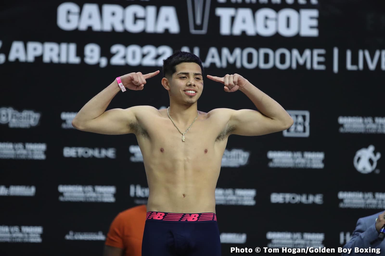 Ryan Garcia vs Emmanuel Tagoe Official DAZN Weigh In Results