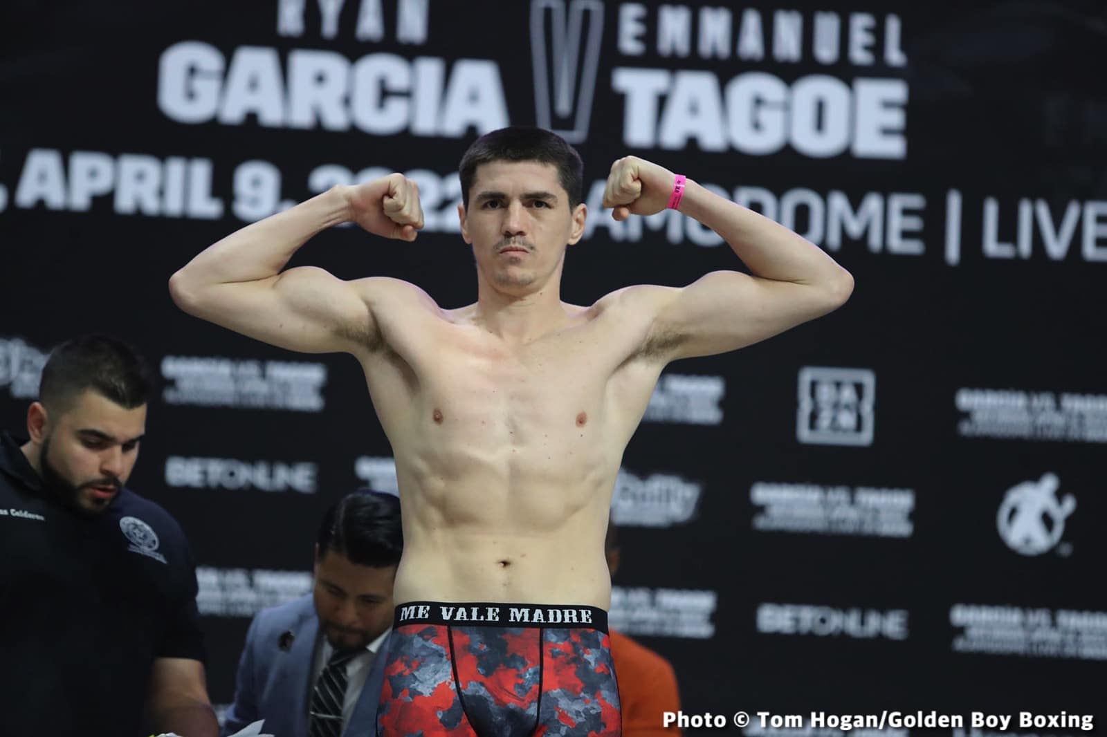 Ryan Garcia vs Emmanuel Tagoe Official DAZN Weigh In Results
