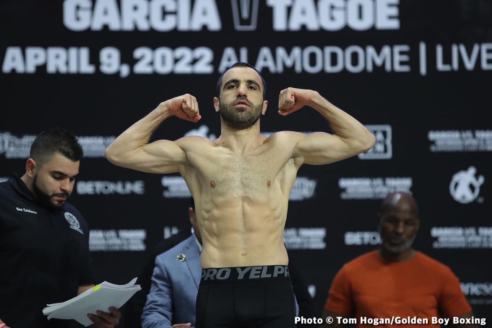 Ryan Garcia vs Emmanuel Tagoe Official DAZN Weigh In Results