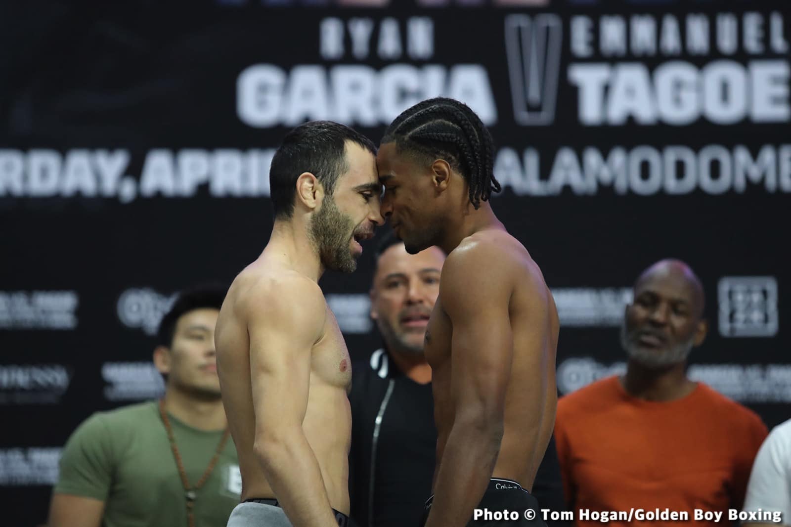 Ryan Garcia vs Emmanuel Tagoe Official DAZN Weigh In Results