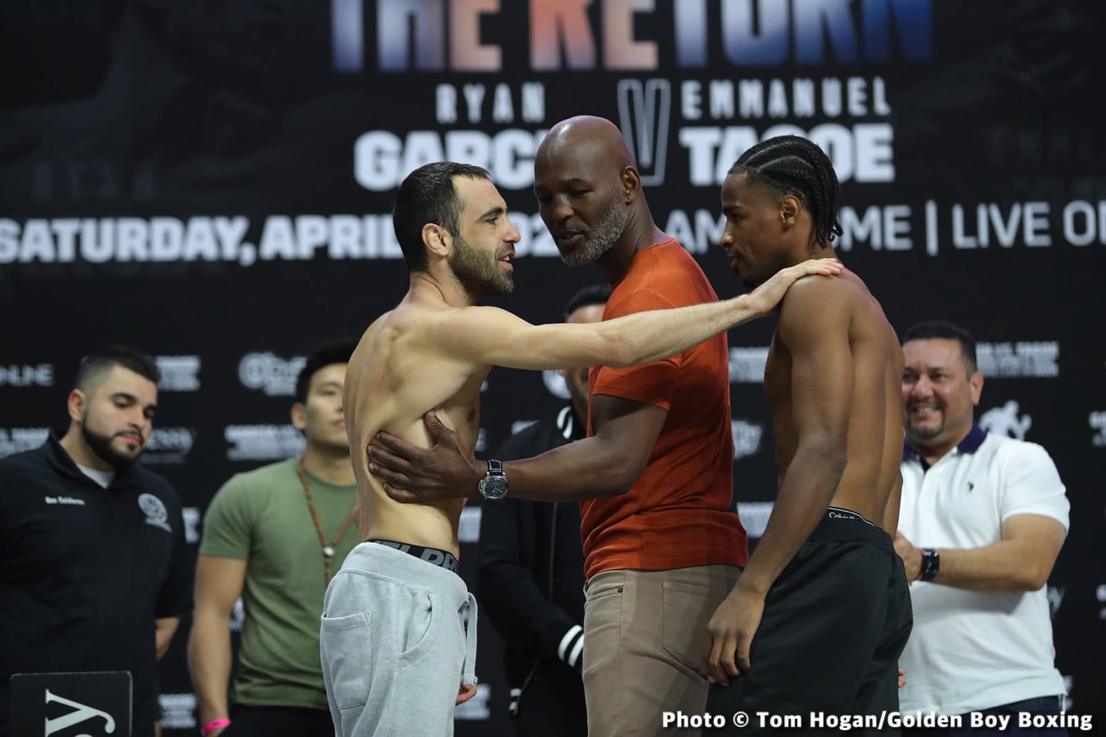 Ryan Garcia vs Emmanuel Tagoe Official DAZN Weigh In Results
