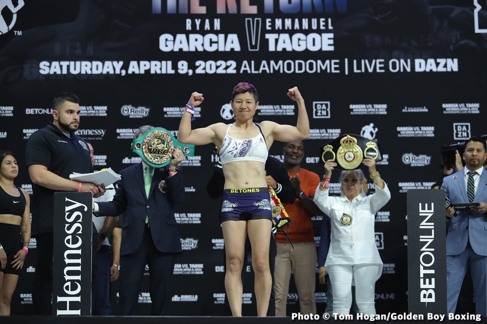 Ryan Garcia vs Emmanuel Tagoe Official DAZN Weigh In Results