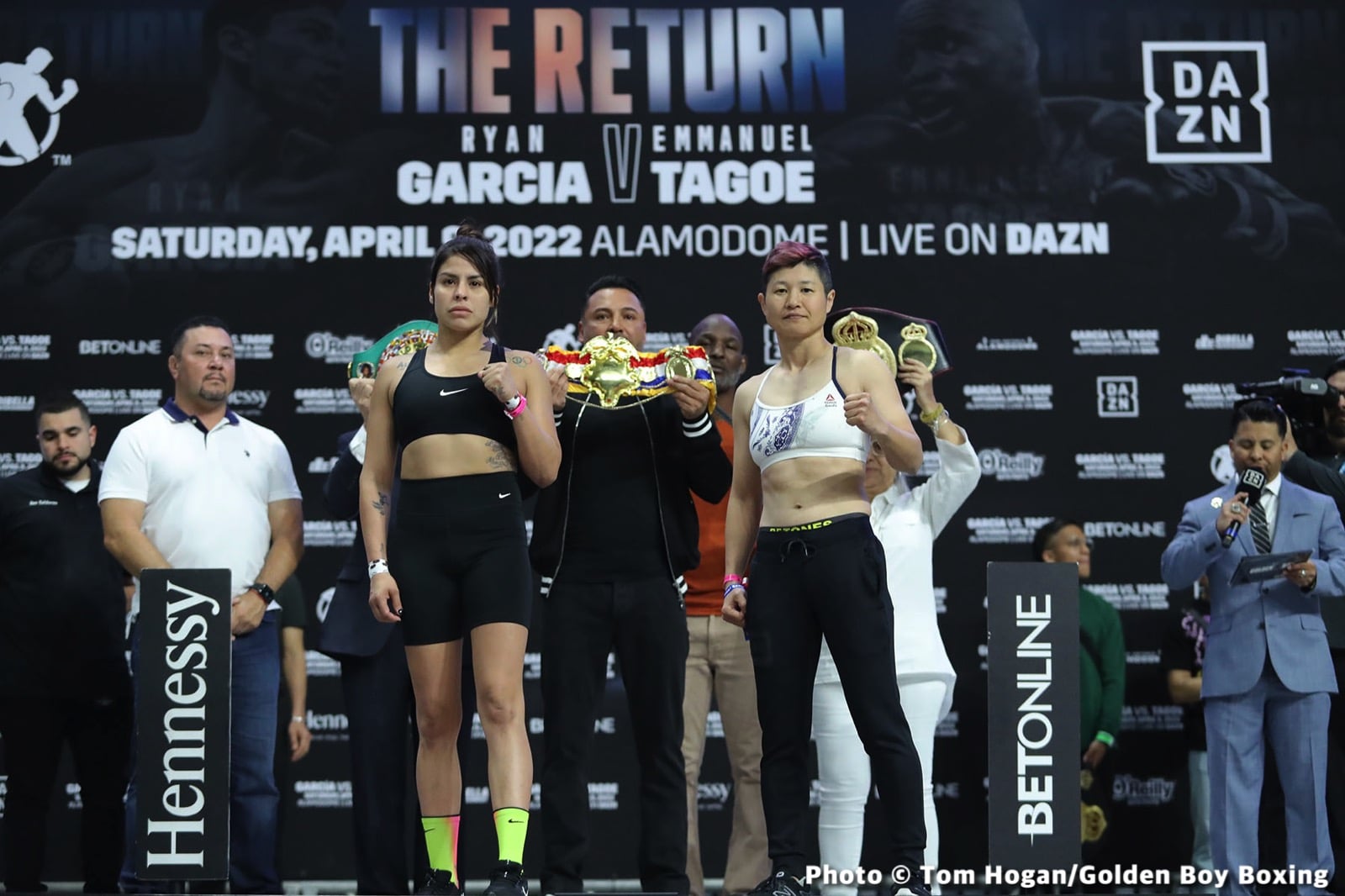 Ryan Garcia vs Emmanuel Tagoe Official DAZN Weigh In Results