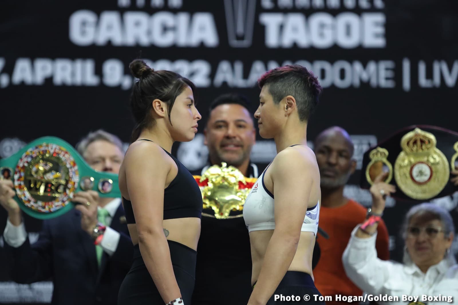 Ryan Garcia vs Emmanuel Tagoe Official DAZN Weigh In Results