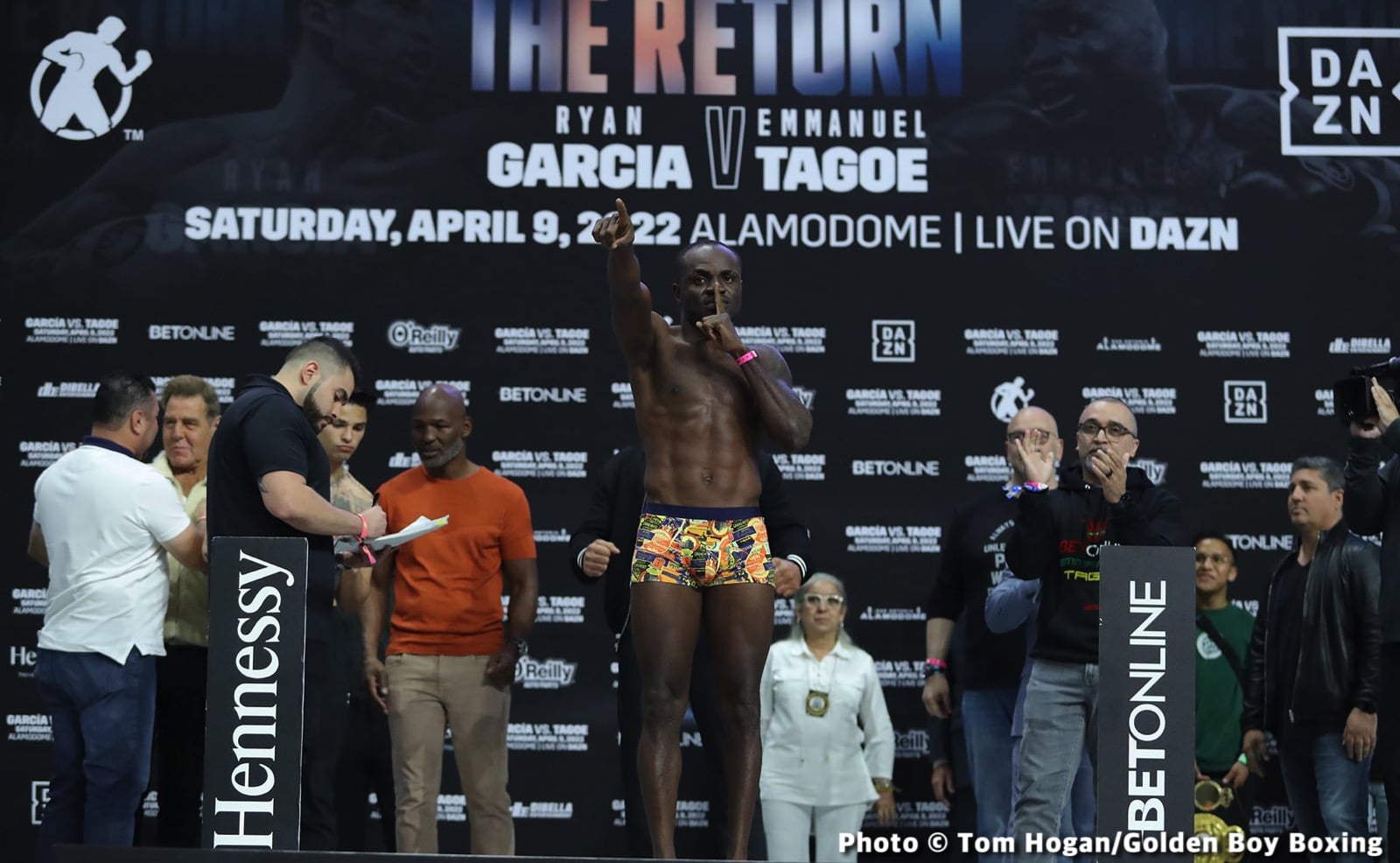 Weights: Ryan Garcia, Emmanuel Tagoe Ready To Fight!