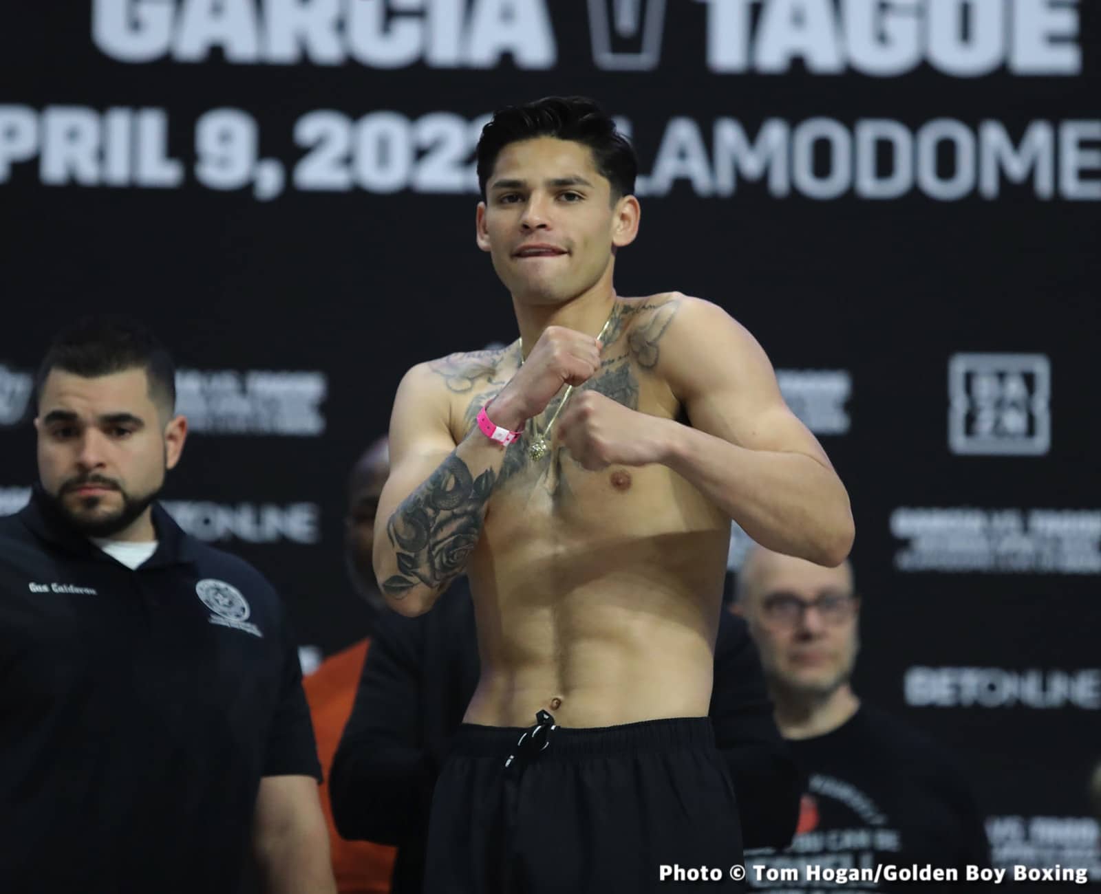 Weights: Ryan Garcia, Emmanuel Tagoe Ready To Fight!