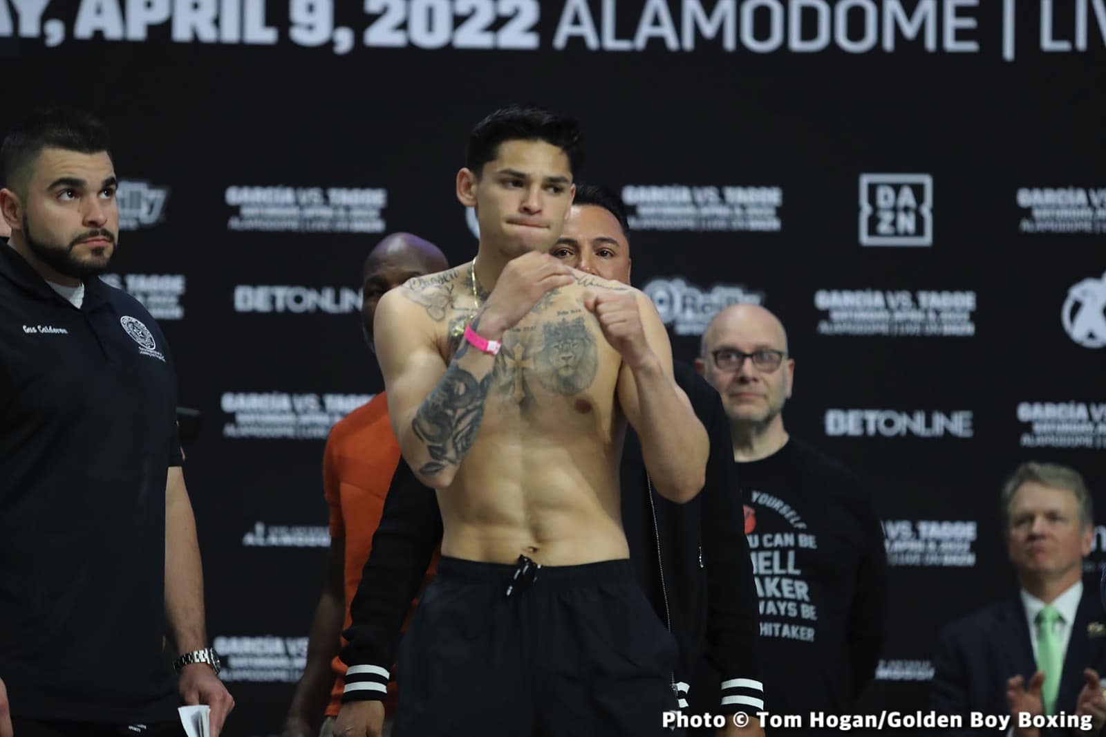 Weights: Ryan Garcia, Emmanuel Tagoe Ready To Fight!